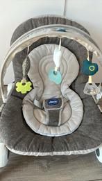Chicco wipstoel, in grijze kleur met speeltjes + verkleiner, Kinderen en Baby's, Wipstoeltjes, Gebruikt, Chicco, Ophalen