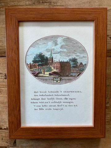 gravure " 't dorp 's Graavendeel" beschikbaar voor biedingen