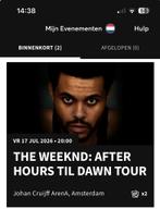 The Weeknd: After hours til Dawn Tour | 2x zitplaatsen, Twee personen, Oktober