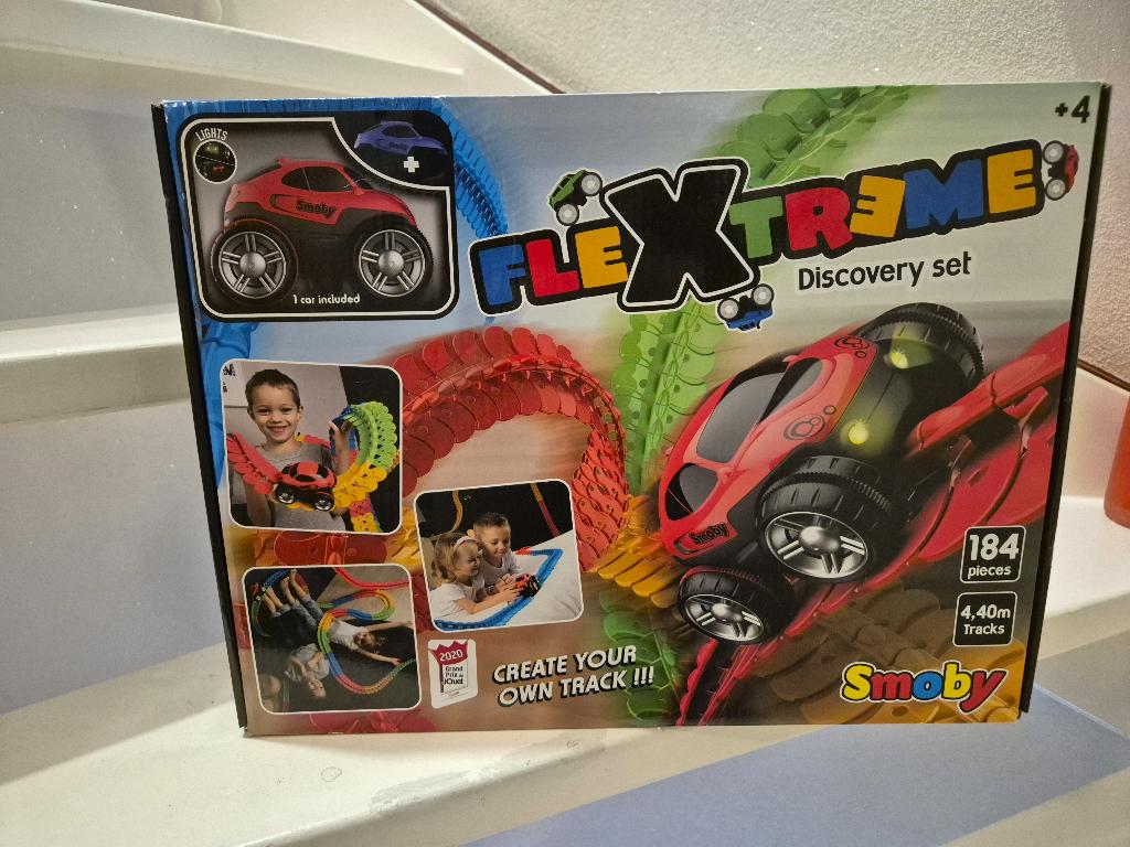 Flexibele Racebaan Set, 184 delig, vanaf 4 jaar, nieuw, Ophalen, Nieuw, Elektrisch, Overige merken