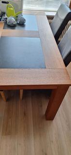 Eettafel teakhout, Ophalen, Gebruikt, Teakhout, 50 tot 100 cm