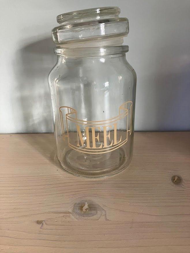 Voorraadpot ‘Meel’, Huis en Inrichting, Keuken | Keukenbenodigdheden, Gebruikt, Ophalen of Verzenden