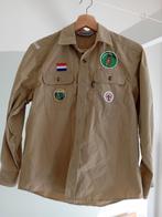 Scoutfit blouse maat 152 met emblemen, Ophalen of Verzenden, Zo goed als nieuw, Scoutfit, Jongen of Meisje