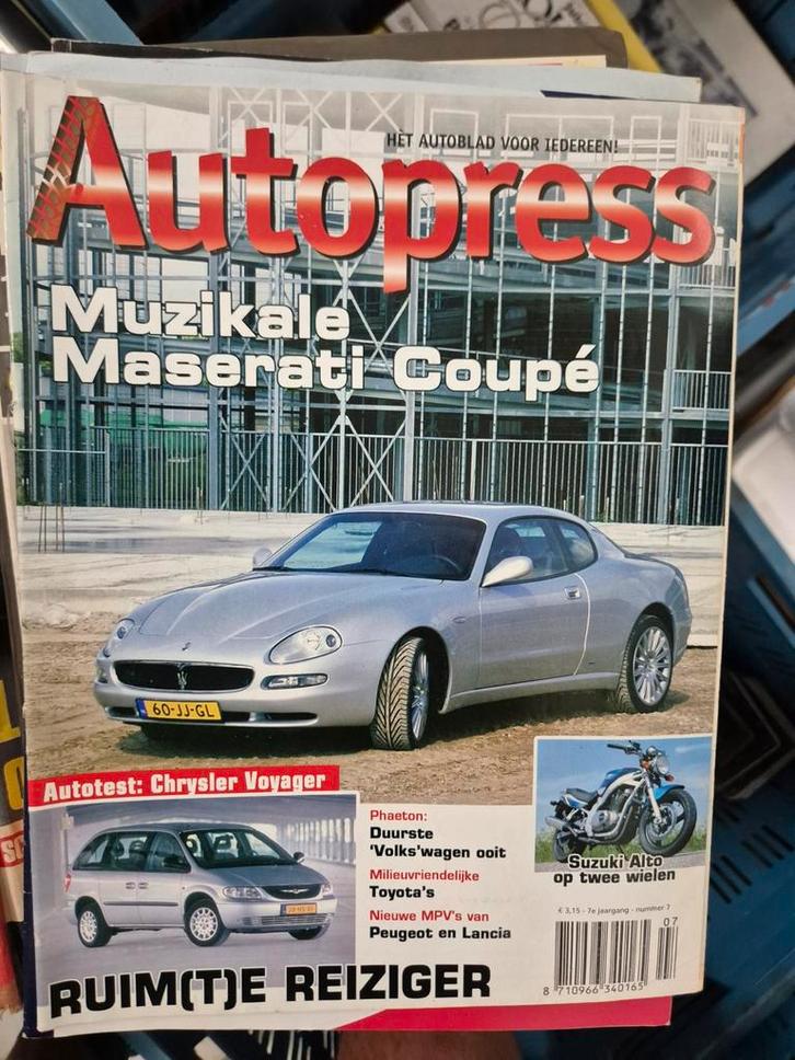 Autopresse Magazine - Maserati Coupé, Boeken, Auto's | Boeken, Gelezen, Ophalen of Verzenden