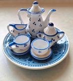 Delfts blauw porselein poppenserviesje, Hobby en Vrije tijd, Modelbouw | Overige, Ophalen of Verzenden