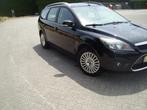 Ford Focus 1.8 92KW Wagon 2009 Zwart, Auto's, 125 pk, Zwart, 4 cilinders, Zwart