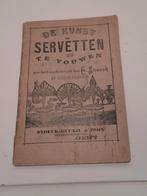 De kunst van het servetten vouwen, Ophalen of Verzenden