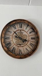 Vintage Wall Clock 60x60 cm, Huis en Inrichting, Woonaccessoires | Klokken, Ophalen, Zo goed als nieuw
