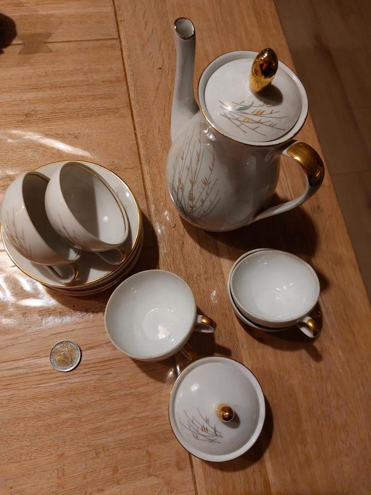 Theeservies Probstzella - Compleet, Antiek en Kunst, Antiek | Servies compleet, Ophalen