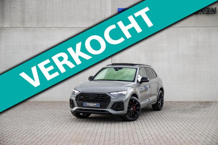 Audi Q5 50 TFSI e Quattro Competition S Edition S-Line 299pk, Auto's, Audi, Bedrijf, Te koop, Q5, 360° camera, 4x4, ABS, Achteruitrijcamera