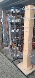 Gratis 3 Winkeldisplay Rekken kaartenmolen displaymolen, Ophalen, Gebruikt