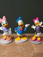 Leuke set Donald en Katrien Duck figuren, Ophalen of Verzenden, Donald Duck, Gebruikt, Beeldje of Figuurtje
