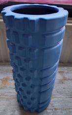 Foamroller Foam roller massageroller blauw, Ophalen of Verzenden, Zo goed als nieuw, Benen, Foamroller