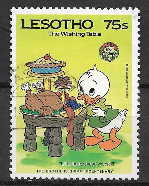 Lesotho 19895 Kerstmis 200jr Gebroeders Grimm sprookje, Postzegels en Munten, Postzegels | Afrika, Gestempeld, Overige landen