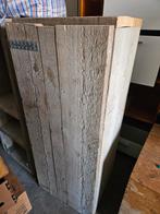 2 steigerhouten kasten, Huis en Inrichting, Kasten | Kledingkasten, Ophalen, 25 tot 50 cm, 50 tot 100 cm