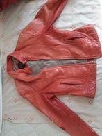Leren jack s/m, Ophalen of Verzenden, Gedragen, Rood