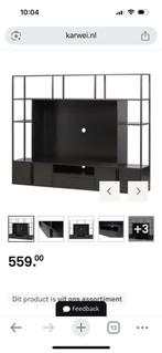 Tv kast, Ophalen, Gebruikt, 100 tot 150 cm, Metaal