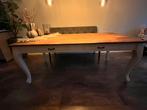 Brocante eettafel, Huis en Inrichting, Tafels | Eettafels, Ophalen, 200 cm of meer, 50 tot 100 cm, Zo goed als nieuw