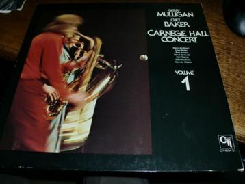 Gerry Mulligan/Chet Baker ‎Carnegie Hall  Vol. 1 US LP 1975 beschikbaar voor biedingen