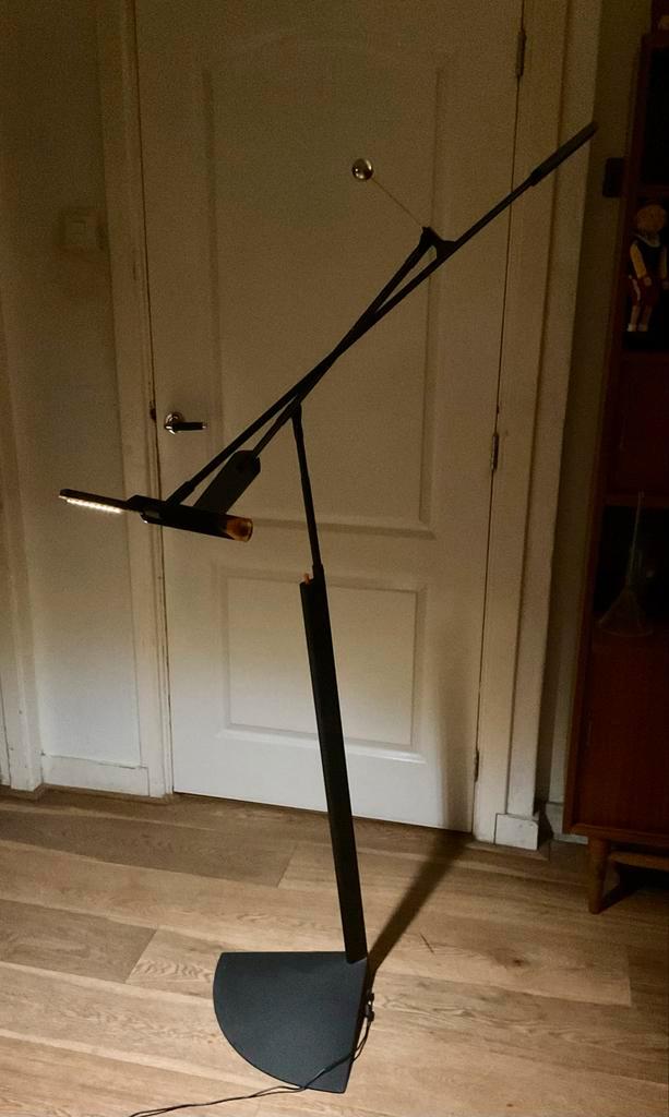 Richard Sapper stilnovo Designlamp, Huis en Inrichting, Lampen | Vloerlampen, Gebruikt, Minder dan 100 cm, Metaal, Ophalen