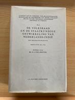 De Volksraad en de staatkundige ontwikkeling van Ned.-Indië, Ophalen of Verzenden, Zo goed als nieuw, S.L. van der Wal