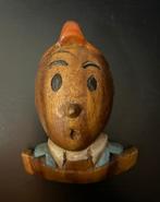 Een prachtige houten vintage beeldje van Kuifje (TinTin), Verzenden, Kuifje, Gebruikt, Beeldje of Figuurtje