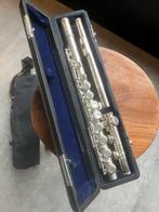 Dwarsfluit met koffer - Mooie staat, Ophalen of Verzenden, Gebruikt, Dwarsfluit, Met koffer of tas