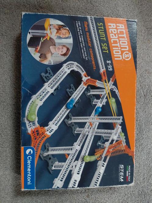 Clementoni Action & Reaction Stunt Set - Gebruikt, Kinderen en Baby's, Speelgoed | Overig, Gebruikt, Jongen of Meisje, Ophalen of Verzenden