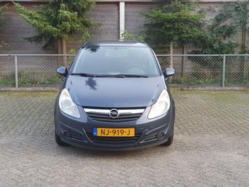 Opel Corsa 1.2 16V 3D 2008 Blauw  beschikbaar voor biedingen