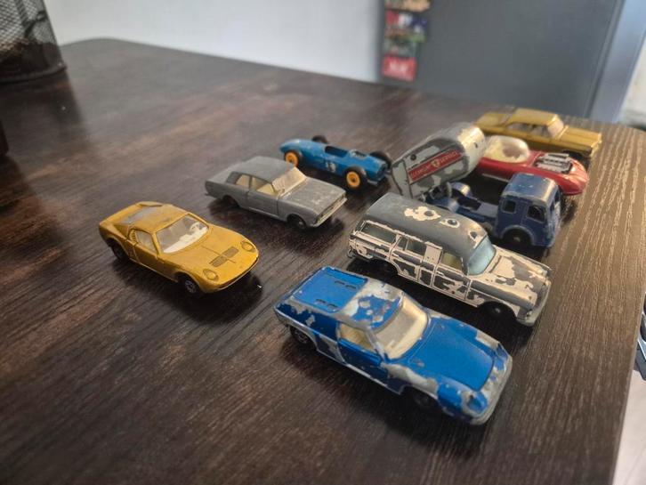Matchbox Auto's - 8 Stuks, Hobby en Vrije tijd, Modelauto's | 1:18, Gebruikt, Ophalen of Verzenden