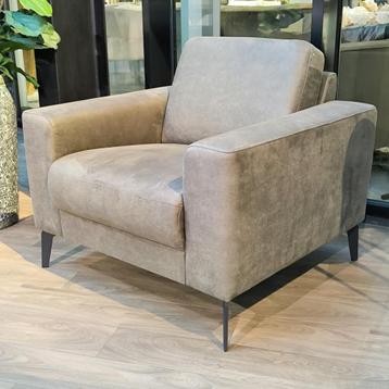 Inhouse Fauteuil Hesia Groen Microleder beschikbaar voor biedingen