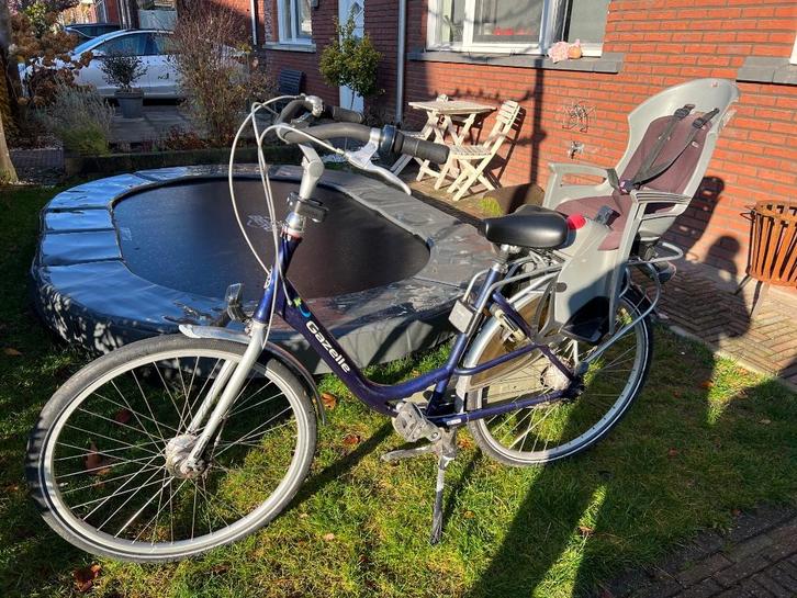 Gazelle Bloom moederfiets – 7 versnellingen, Fietsen en Brommers, Fietsen | Dames | Moederfietsen, Gebruikt, Gazelle, 56 cm of meer