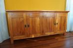 Teak houten dressoir, Huis en Inrichting, Kasten | Dressoirs, Ophalen, Gebruikt, Teakhout, 200 cm of meer