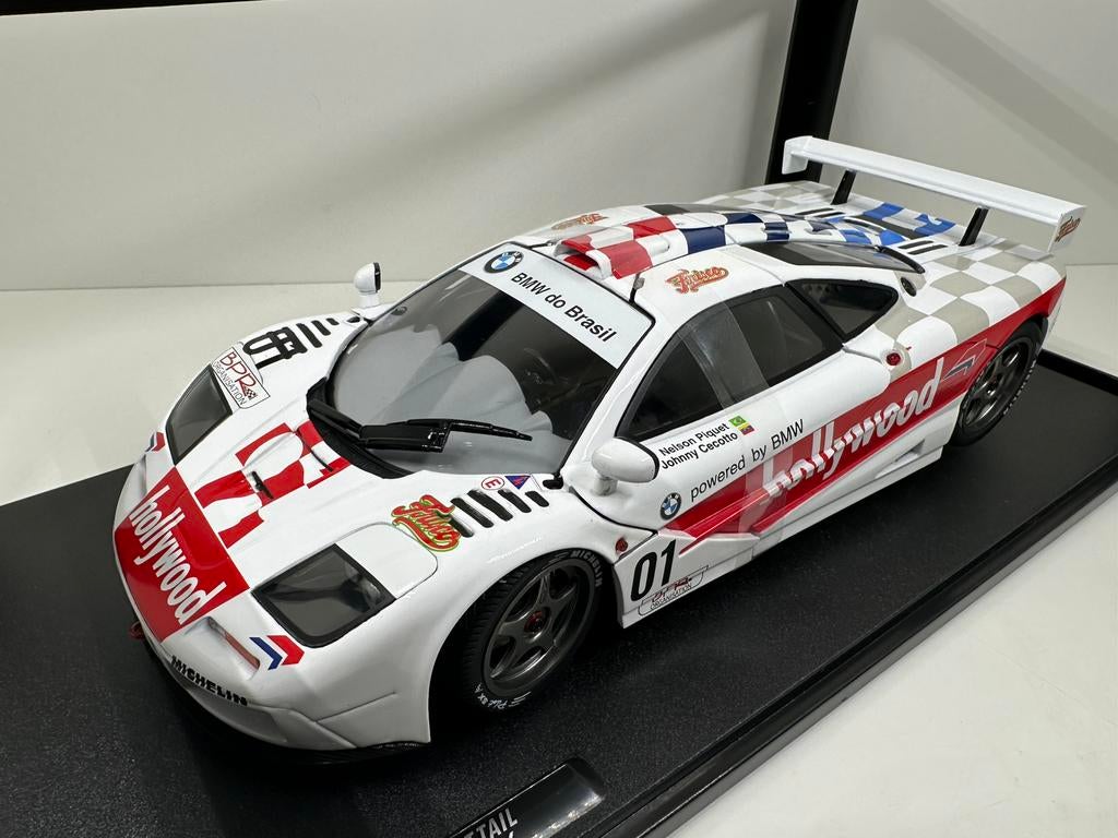 McLAREN F1 GTR SHORTTAIL 2Hrs BRASILIA  PIQUET SOLIDO NIEUW, Hobby en Vrije tijd, Modelauto's | 1:18, Ophalen of Verzenden, Nieuw