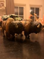 Schleich bizon 14349, Ophalen of Verzenden, Zo goed als nieuw, Paard, Beeldje of Figuurtje