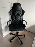 IKEA bureau/gamestoel zwart, Huis en Inrichting, Bureaustoelen, Ophalen, Zwart, Zo goed als nieuw, Gaming bureaustoel