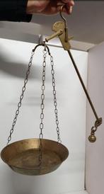 1648)Antiek koperen hangende weegschaal, Antiek en Kunst, Ophalen of Verzenden