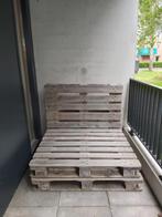 Buitenbankje van pallets, Doe-het-zelf en Verbouw, Hout en Planken, Ophalen, Gebruikt, Minder dan 200 cm, Pallet