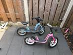 2x Puky Loopfiets - Roze & Blauw, Ophalen of Verzenden, Gebruikt