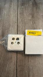 Opbouw TV/FM en 2x LAN, Ophalen of Verzenden, Nieuw