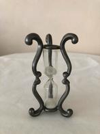 Vintage tinnen zandloper - 9 cm (H) - bijna gratis, Ophalen of Verzenden