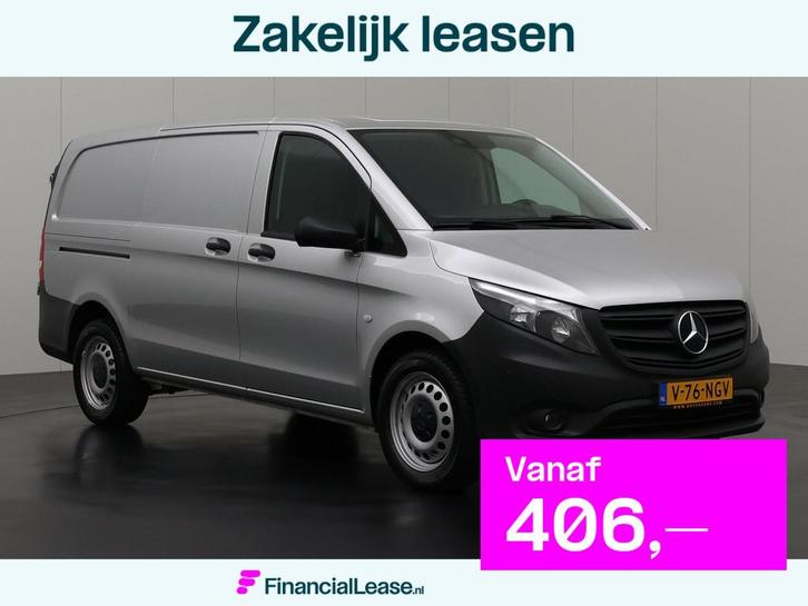Mercedes-Benz Vito 116CDi 9G-Tronic Automaat Lang | Navigati, Auto's, Bestelauto's, Bedrijf, Lease, Financial lease, ABS, Airconditioning