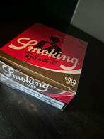 SMOKING GOLD SLIM SIZE VLOEI GROTE VLOEI, Verzamelen, Rookartikelen, Aanstekers en Luciferdoosjes, Ophalen of Verzenden, Nieuw
