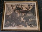 Oude Kopie van Jan Steen schilderij, de Herbergh, Antiek en Kunst, Ophalen of Verzenden