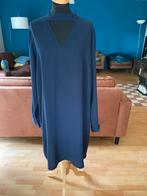 Junarose chique nette jurk maat 46 blauw lange mouwen, Junarose, Overige typen, Blauw, Maat 46/48 (XL) of groter