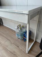 Witte hoogglans sidetable, Ophalen, Zo goed als nieuw, 150 tot 200 cm, Metaal