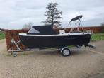 4 Family 495 & Suzuki 9.9-BRL & TTH 003 Trailer. (gebruikt), Watersport en Boten, Benzine, Buitenboordmotor, Polyester, Gebruikt