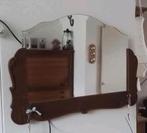 Oude Spiegel met Houten Frame, Huis en Inrichting, Ophalen, Gebruikt, Minder dan 100 cm, Overige vormen