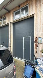 Overheaddeur incl doorloopdeur, 215 cm of meer, Binnendeur, Zo goed als nieuw, 80 tot 100 cm