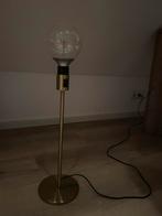 Gouden Design Lamp, Ophalen of Verzenden, Zo goed als nieuw, Metaal, Minder dan 100 cm